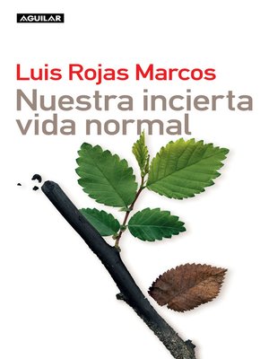 cover image of Nuestra incierta vida normal